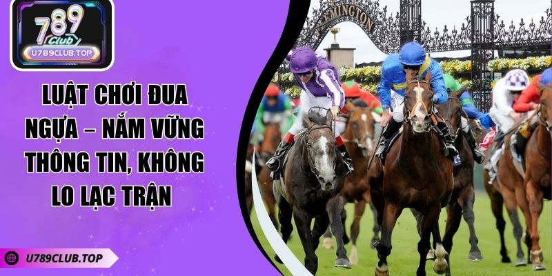 Luật Chơi Đua Ngựa – Nắm Vững Thông Tin, Không Lo Lạc Trận Luật Chơi Đua Ngựa – Nắm Vững Thông Tin, Không Lo Lạc Trận
